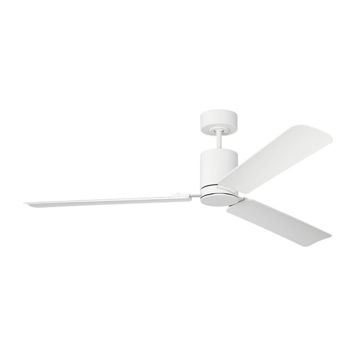 Myhouse Lighting Visual Comfort Fan - 3CCSM62RZWD - 62"Ceiling Fan - Cleancut Smart 62 LED - Matte White