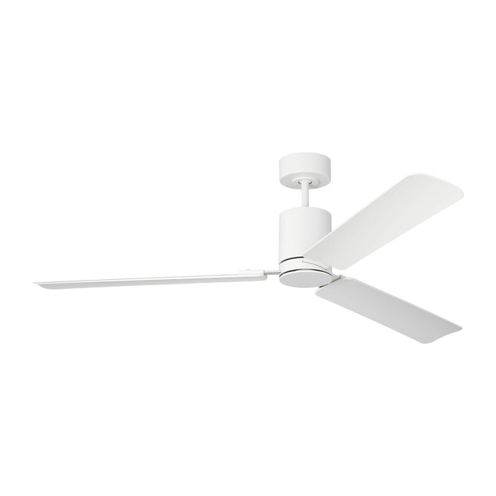 Myhouse Lighting Visual Comfort Fan - 3CCSM62RZWD - 62"Ceiling Fan - Cleancut Smart 62 LED - Matte White