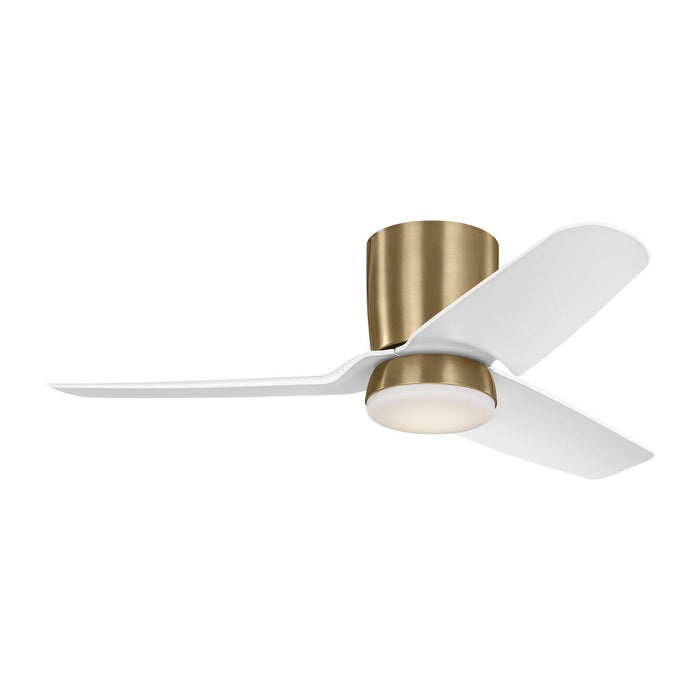 Myhouse Lighting Visual Comfort Fan - 3CGHR44SBD - 44"Ceiling Fan - Colgin 44 Hugger LED - Satin Brass