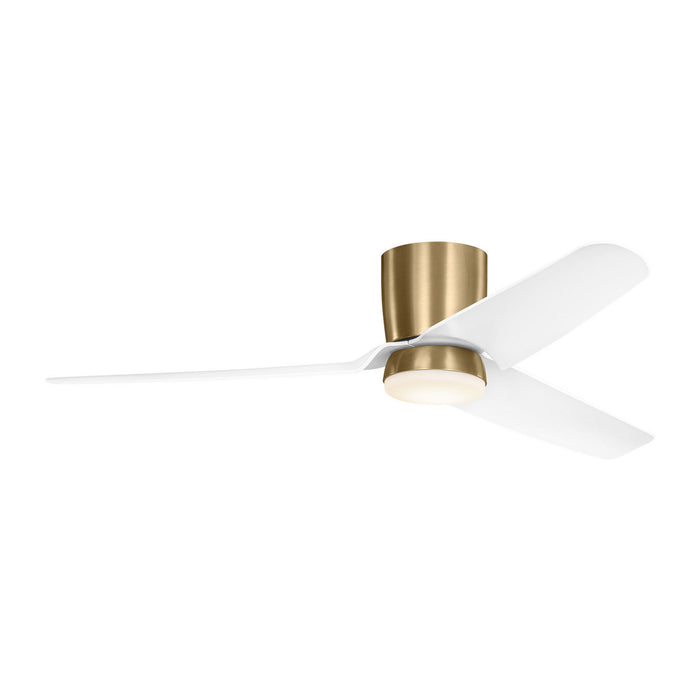 Myhouse Lighting Visual Comfort Fan - 3CGHR56SBD - 56"Ceiling Fan - Colgin 56 Hugger LED - Satin Brass