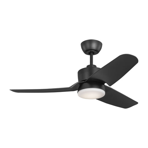 Myhouse Lighting Visual Comfort Fan - 3CGR44MBKD - 44"Ceiling Fan - Colgin 44 LED - Midnight Black