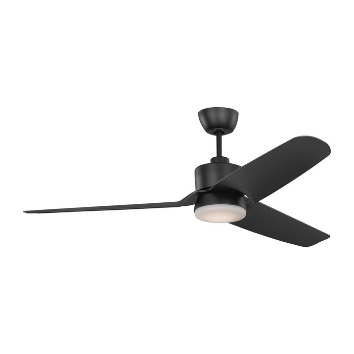 Myhouse Lighting Visual Comfort Fan - 3CGR56MBKD - 56"Ceiling Fan - Colgin 56 LED - Midnight Black