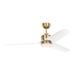 Myhouse Lighting Visual Comfort Fan - 3CGR56SBD - 56"Ceiling Fan - Colgin 56 LED - Satin Brass