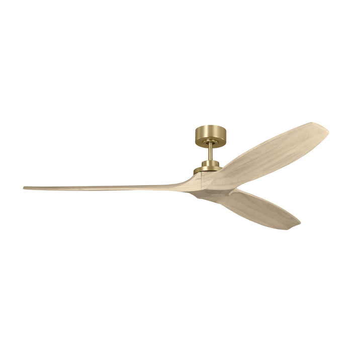 Myhouse Lighting Visual Comfort Fan - 3CLNSM70BBSWWO - 70"Ceiling Fan - Collins Smart 70 - Burnished Brass