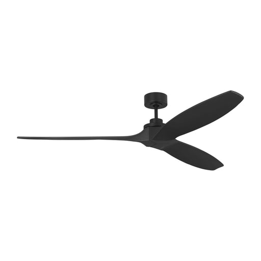 Myhouse Lighting Visual Comfort Fan - 3CLNSM70MBK - 70"Ceiling Fan - Collins Smart 70 - Midnight Black