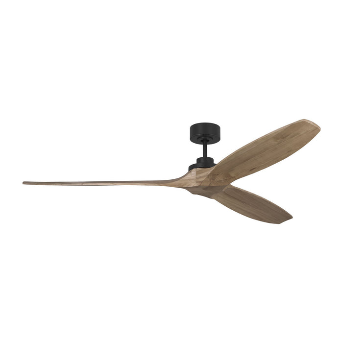 Myhouse Lighting Visual Comfort Fan - 3CLNSM70MBKNH - 70"Ceiling Fan - Collins Smart 70 - Midnight Black