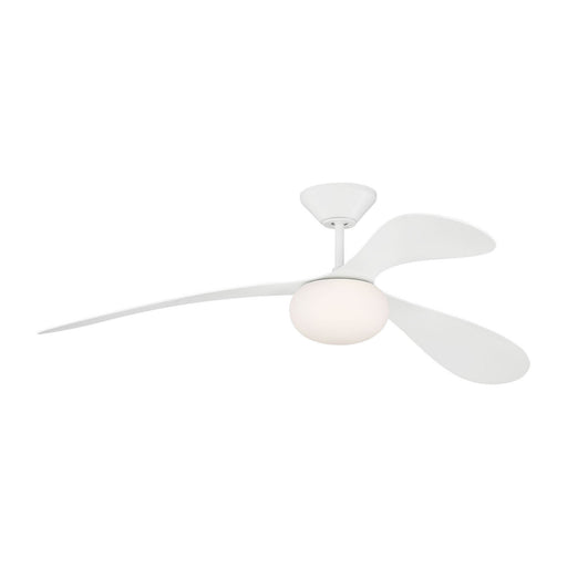 Myhouse Lighting Visual Comfort Fan - 3DPSM58RZWD - 58"Ceiling Fan - Drape Smart 58 LED - Matte White