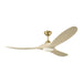 Myhouse Lighting Visual Comfort Fan - 3MAVSM60BBSWWOD - 60"Ceiling Fan - Maverick Smart 60 LED - Burnished Brass