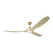 Myhouse Lighting Visual Comfort Fan - 3MAVSM70BBSWWOD - 70"Ceiling Fan - Maverick Smart 70 LED - Burnished Brass