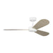 Myhouse Lighting Visual Comfort Fan - 3PDSM52RZW - 52"Ceiling Fan - Paddle Smart 52 - Matte White