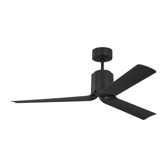 Myhouse Lighting Visual Comfort Fan - 3PESM52MBKD - 52"Ceiling Fan - Peel Smart 52 LED - Midnight Black