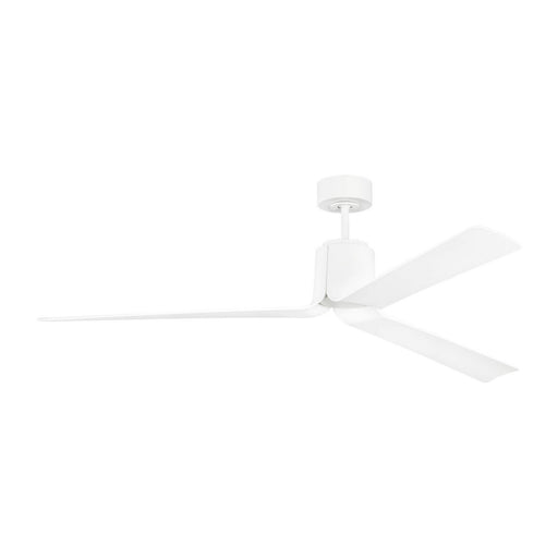 Myhouse Lighting Visual Comfort Fan - 3PESM66RZWD - 66"Ceiling Fan - Peel Smart 66 LED - Matte White