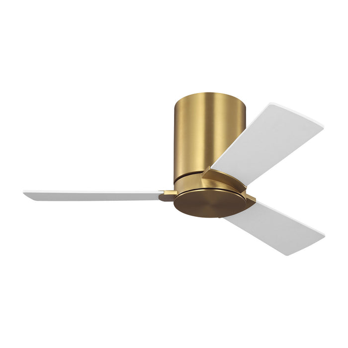 Myhouse Lighting Visual Comfort Fan - 3RZHR32BBS - 32"Ceiling Fan - Rozzen 32 Hugger - Burnished Brass