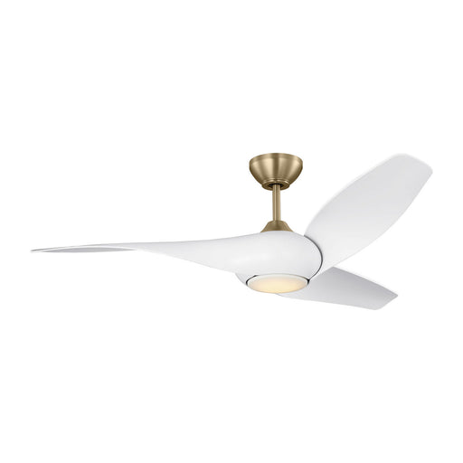 Myhouse Lighting Visual Comfort Fan - 3TNSM52BBSD - 52"Ceiling Fan - Topan Smart 52 LED - Burnished Brass