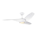 Myhouse Lighting Visual Comfort Fan - 3TNSM52RZWD - 52"Ceiling Fan - Topan Smart 52 LED - Matte White