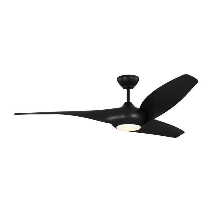 Myhouse Lighting Visual Comfort Fan - 3TNSM60MBKD - 60"Ceiling Fan - Topan Smart 60 LED - Midnight Black