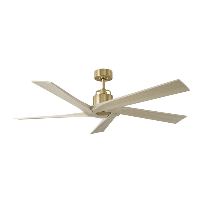 Myhouse Lighting Visual Comfort Fan - 5ASPR56BBSWWO - 56"Ceiling Fan - Aspen 56 - Burnished Brass