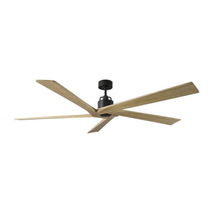 Myhouse Lighting Visual Comfort Fan - 5ASPR70MBKNH - 70"Ceiling Fan - Aspen 70 - Midnight Black