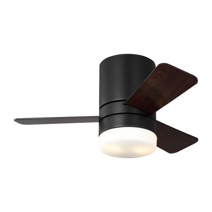 Myhouse Lighting Generation Lighting - 3ERHR32MBKD - 32"Ceiling Fan - Era 32 Hugger LED - Midnight Black