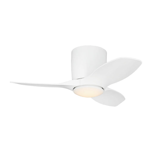 Myhouse Lighting Generation Lighting - 3TTHR32RZWD - 32"Ceiling Fan - Titus 32 Hugger LED - Matte White