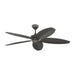 Myhouse Lighting Generation Lighting - 5CUR60BZ - 60"Ceiling Fan - Cruise Outdoor 60 - Bronze