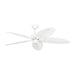 Myhouse Lighting Generation Lighting - 5CUR60WH - 60"Ceiling Fan - Cruise Outdoor 60 - White