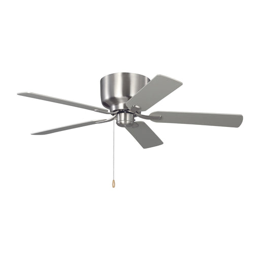 Myhouse Lighting Generation Lighting - 5LDH52BS - 52"Ceiling Fan - Linden 52 Hugger - Brushed Steel