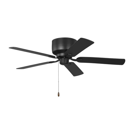 Myhouse Lighting Generation Lighting - 5LDH52MBK - 52"Ceiling Fan - Linden 52 Hugger - Midnight Black