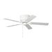 Myhouse Lighting Generation Lighting - 5LDH52RZW - 52"Ceiling Fan - Linden 52 Hugger - Matte White