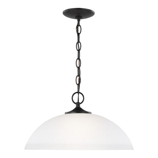 Myhouse Lighting Generation Lighting - 6516501EN3-112 - One Light Pendant - Geary - Midnight Black
