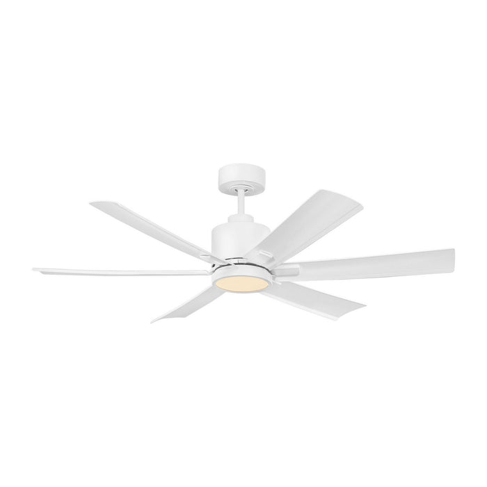 Myhouse Lighting Generation Lighting - 6FLSM52RZWD - 52"Ceiling Fan - Flera Smart 52 LED - Matte White