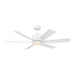 Myhouse Lighting Generation Lighting - 6FLSM52RZWD - 52"Ceiling Fan - Flera Smart 52 LED - Matte White