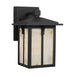 Myhouse Lighting Generation Lighting - 8552701CG-12 - One Light Outdoor Wall Lantern - Tomek - Black