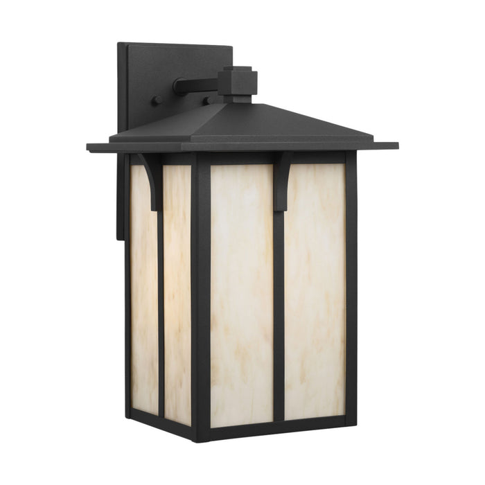 Myhouse Lighting Generation Lighting - 8752701CG-12 - One Light Outdoor Wall Lantern - Tomek - Black