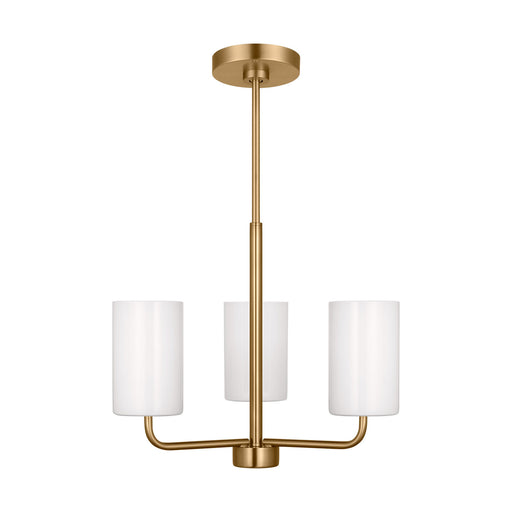 Myhouse Lighting Generation Lighting - GLC1003EN3/SB - Three Light Chandelier - Rhett - Satin Bronze