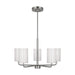 Myhouse Lighting Generation Lighting - GLC1015EN3/BS - Five Light Chandelier - Rhett - Brushed Steel
