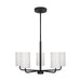 Myhouse Lighting Generation Lighting - GLC1015EN3/MBK - Five Light Chandelier - Rhett - Midnight Black