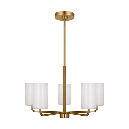 Myhouse Lighting Generation Lighting - GLC1015EN3/SB - Five Light Chandelier - Rhett - Satin Bronze