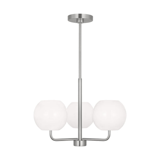 Myhouse Lighting Generation Lighting - GLC1043EN3/BS - Three Light Chandelier - Rory - Brushed Steel