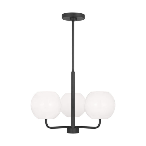 Myhouse Lighting Generation Lighting - GLC1043EN3/MBK - Three Light Chandelier - Rory - Midnight Black