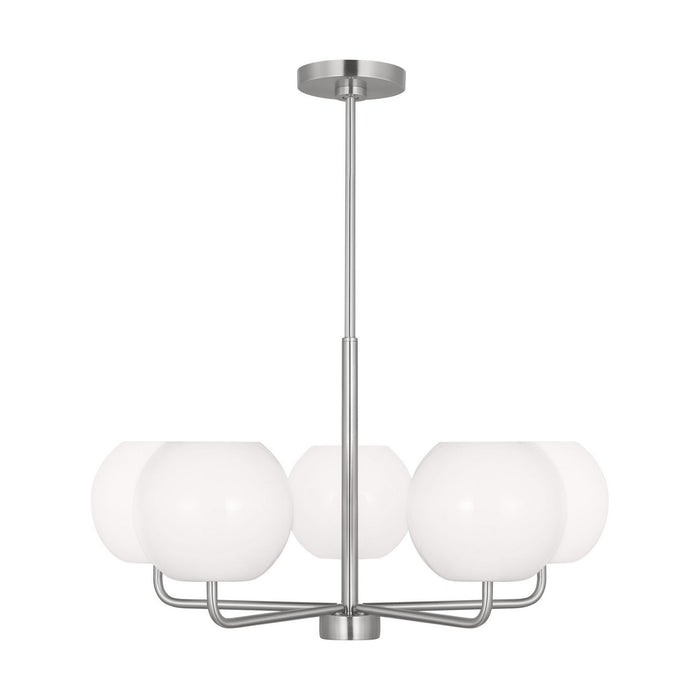 Myhouse Lighting Generation Lighting - GLC1055EN3/BS - Five Light Chandelier - Rory - Brushed Steel