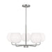 Myhouse Lighting Generation Lighting - GLC1055EN3/BS - Five Light Chandelier - Rory - Brushed Steel