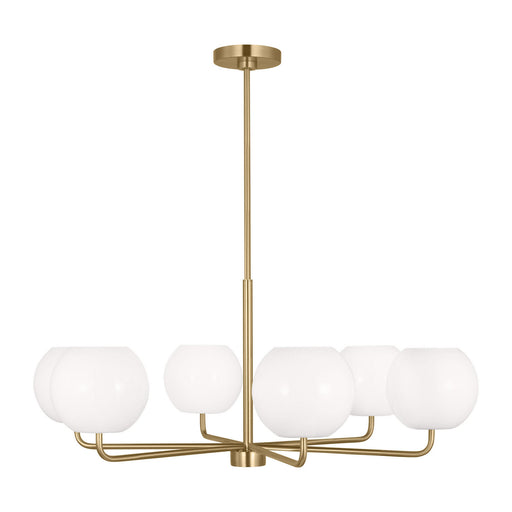 Myhouse Lighting Generation Lighting - GLC1066EN3/SB - Six Light Chandelier - Rory - Satin Bronze