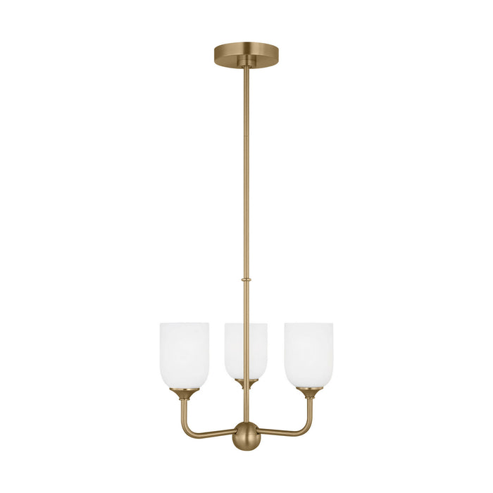 Myhouse Lighting Generation Lighting - GLC1073EN3/SB - Three Light Chandelier - Emile - Satin Bronze