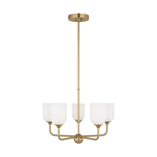 Myhouse Lighting Generation Lighting - GLC1085EN3/SB - Five Light Chandelier - Emile - Satin Bronze