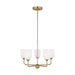 Myhouse Lighting Generation Lighting - GLC1085EN3/SB - Five Light Chandelier - Emile - Satin Bronze