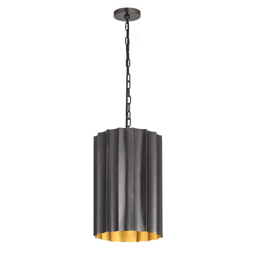 Myhouse Lighting Maxim - 39132GMGLD - One Light Pendant - Allegra - Gunmetal / Gold