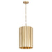 Myhouse Lighting Maxim - 39132WBR - One Light Pendant - Allegra - Weathered Brass