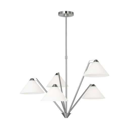 Myhouse Lighting Generation Lighting - GLC1255BS - Chandelier - Werley - Brushed Nickel