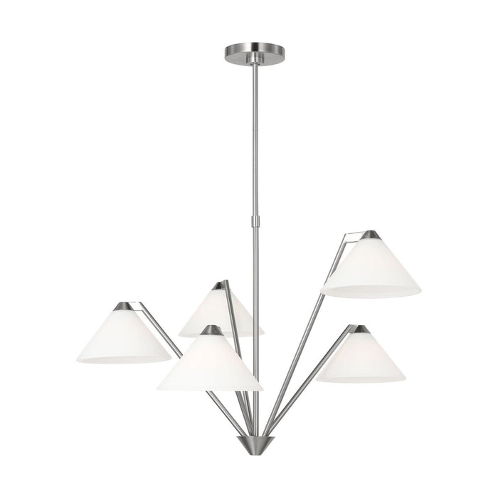 Myhouse Lighting Generation Lighting - GLC1255BS - Chandelier - Werley - Brushed Nickel